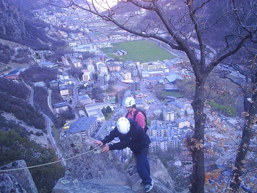 Buenas vistas sobre Santa Coloma de Andorra