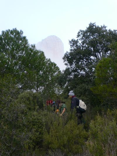 Aproxim�ndonos a la ferrata 