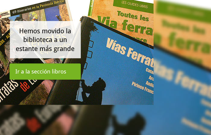Sección de libros en construcción / Blog · Libros de vías ferratas