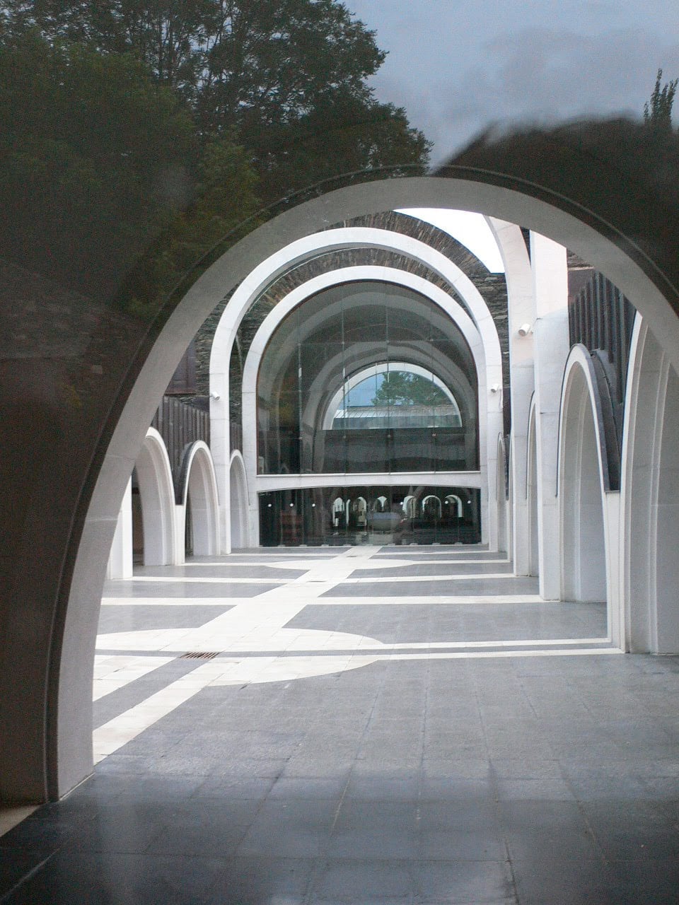 Vista del interior del Santuario de Nuestra Señora de Meritxell